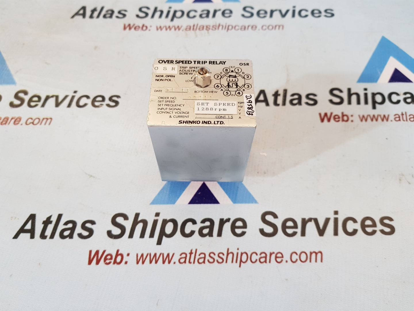 SHINKO OSR OVER SPEED TRIP RELAY