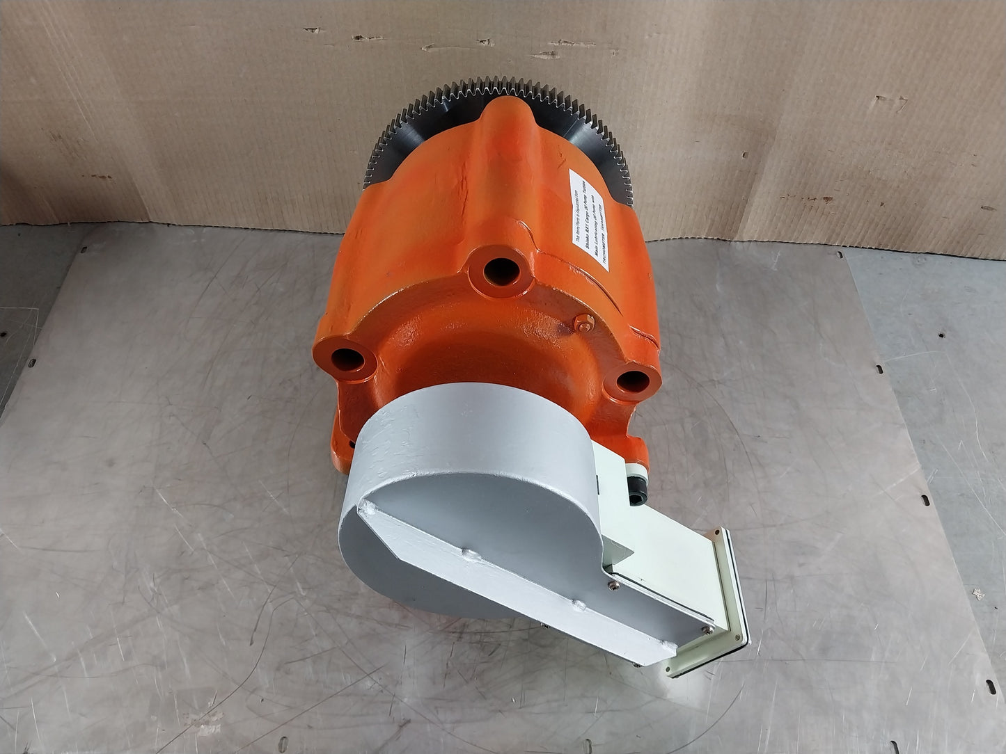 SHINKO RX1 CARGO OIL PUMP TURBINE MAIN LUBRICATIONG OIL PUMP WITH TACHOMETER TRANSMITTER