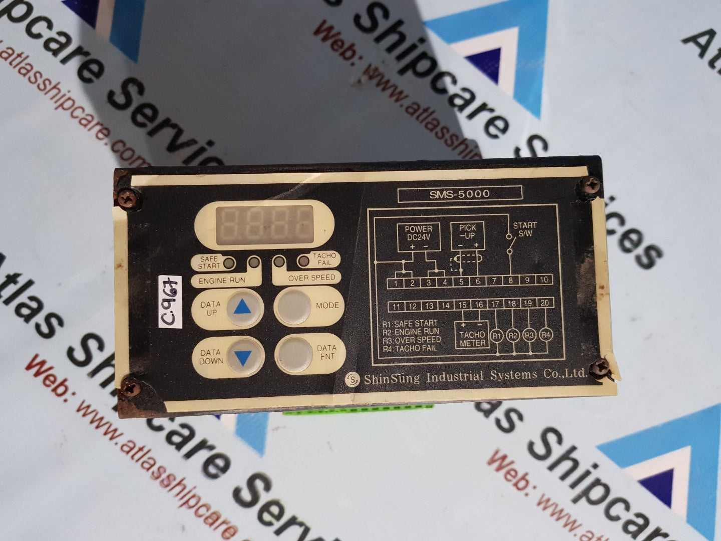 SHINSUNG SMS-5000 CIRCUIT BOARD