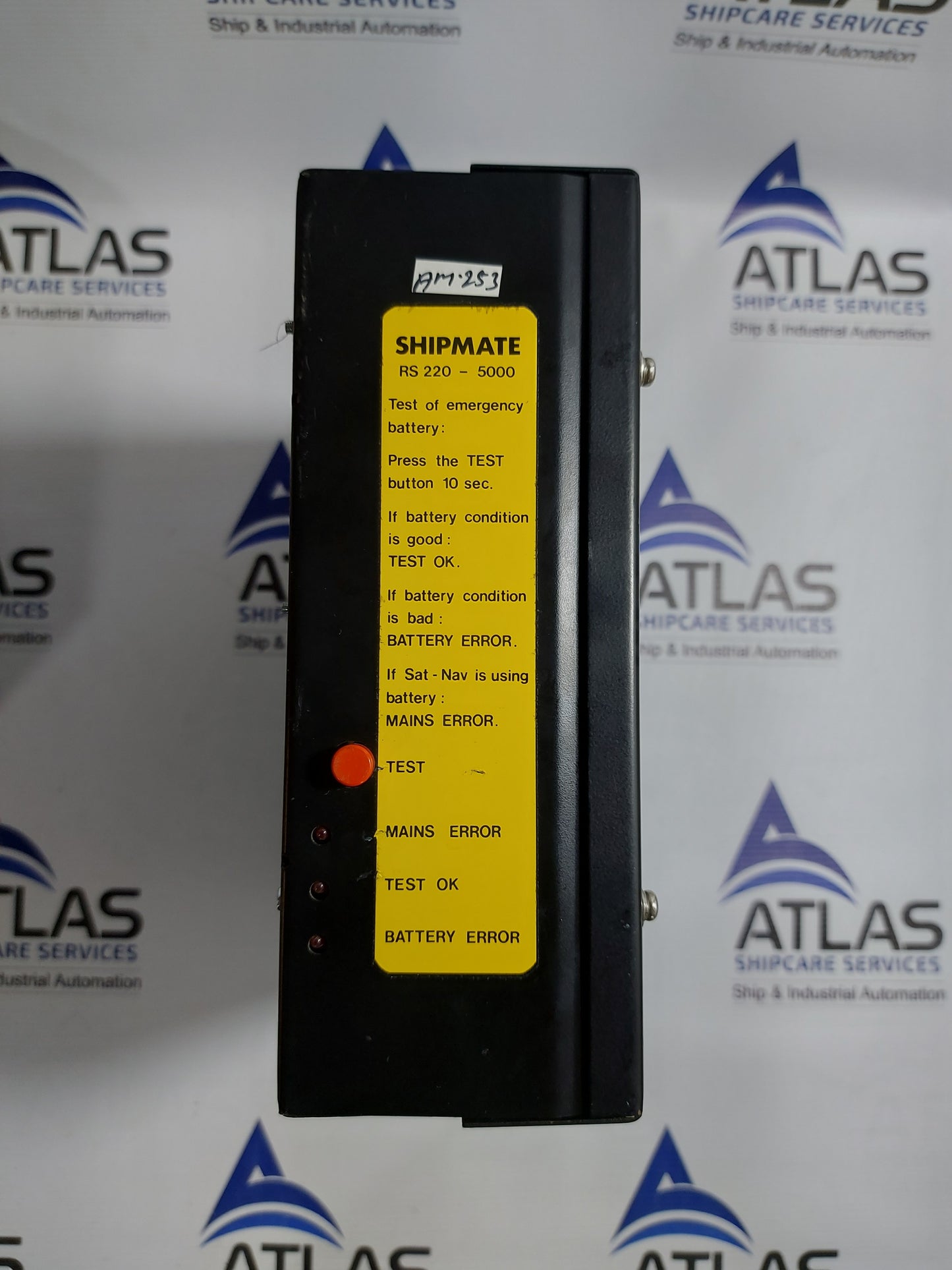 SHIPMATE RS220-5000 EMERGENCY BATTERY TESTER