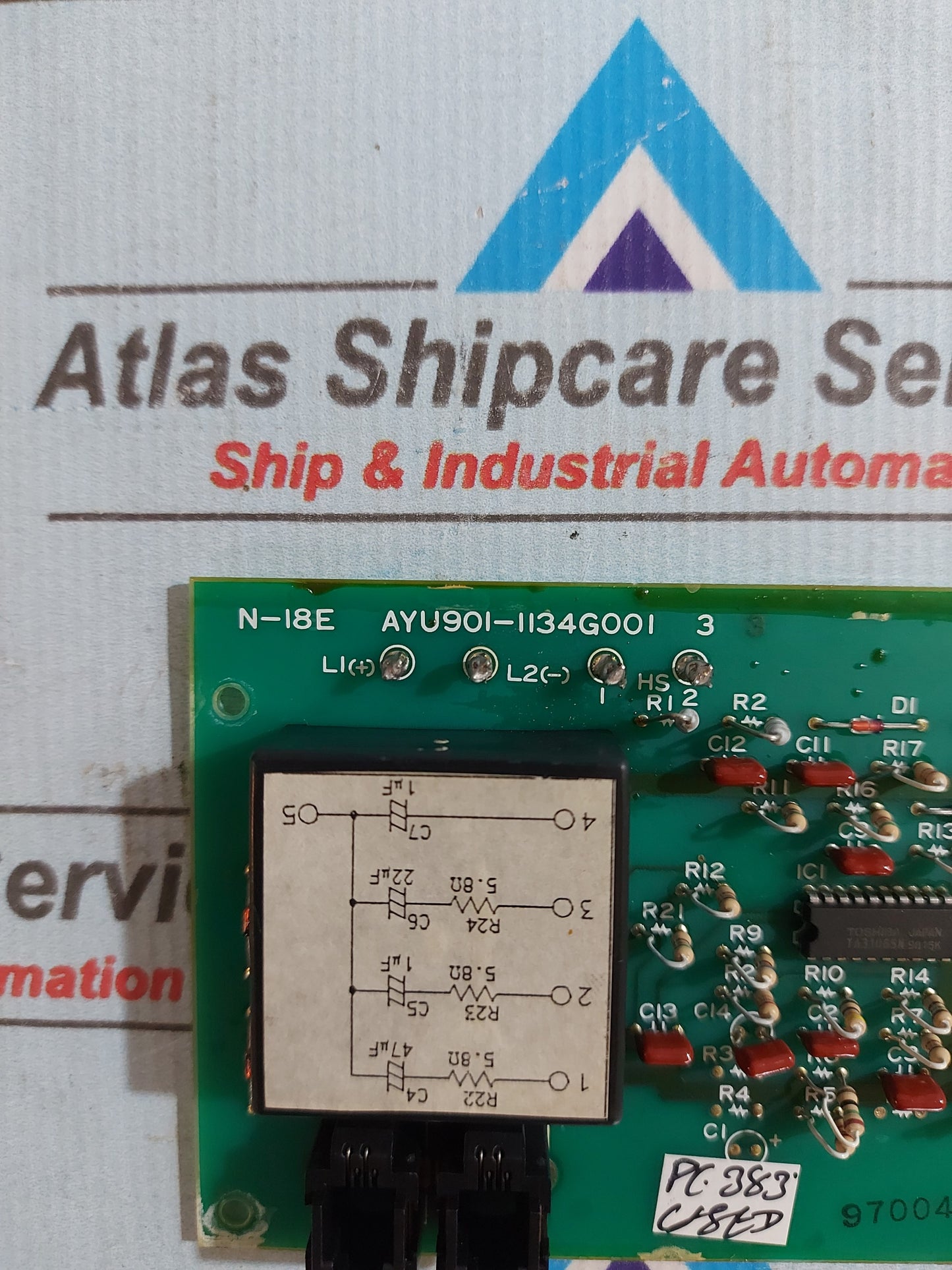 SHIZUOKA AYU901-1134G001 PCB CARD