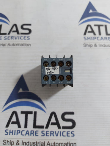 SIEMENS 3RH2911-1HA22 AUXILIARY CONTACT BLOCK