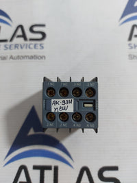 SIEMENS 3RH2911-1HA22 AUXILIARY CONTACT BLOCK