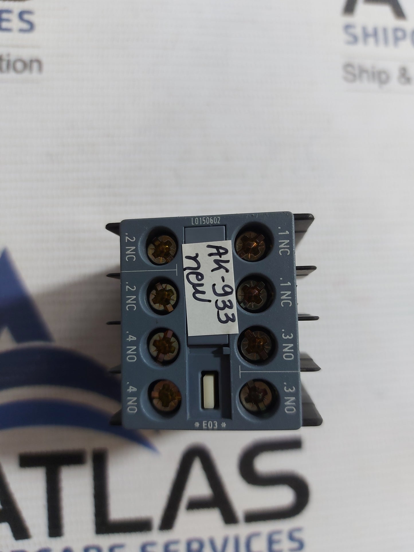 SIEMENS 3RH2911-1HA22 AUXILIARY CONTACT BLOCK