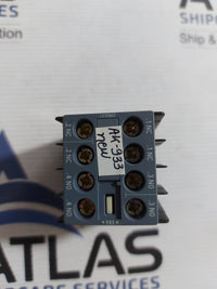 SIEMENS 3RH2911-1HA22 AUXILIARY CONTACT BLOCK