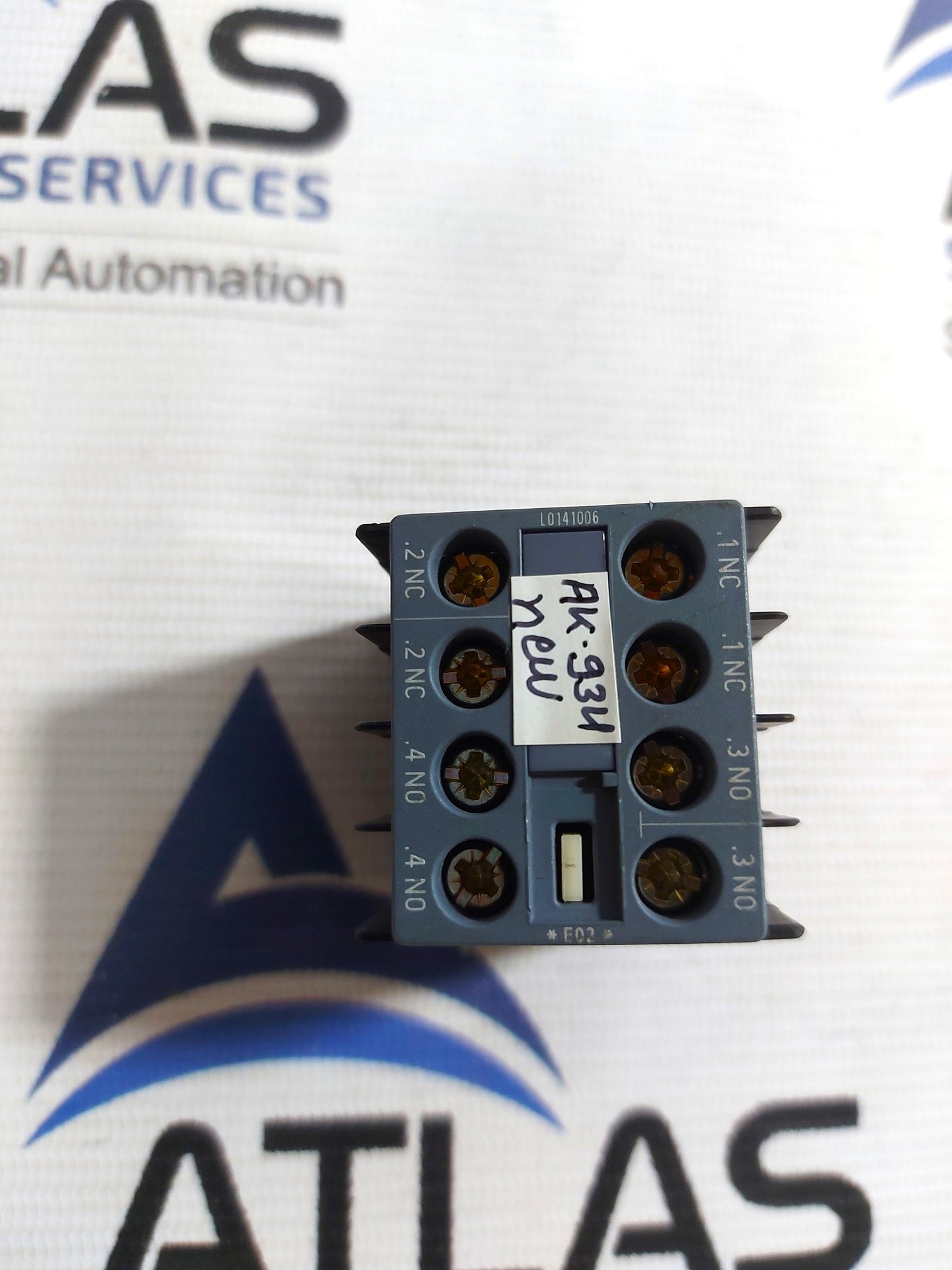 SIEMENS 3RH2911-1HA22 AUXILIARY CONTACT BLOCK