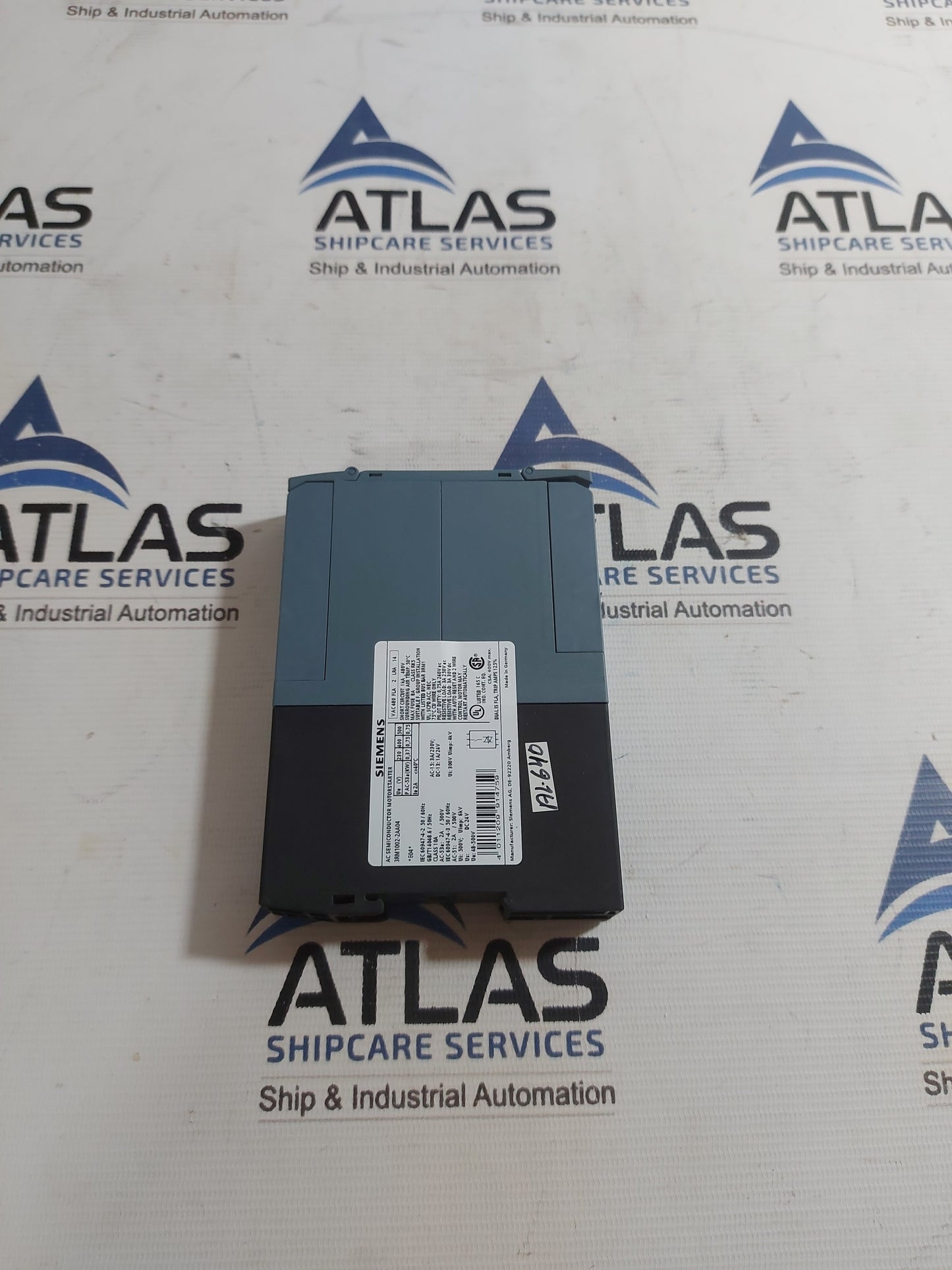 SIEMENS 3RM1002-2AA04 AC SEMICONDUCTOR MOTORSTARTER