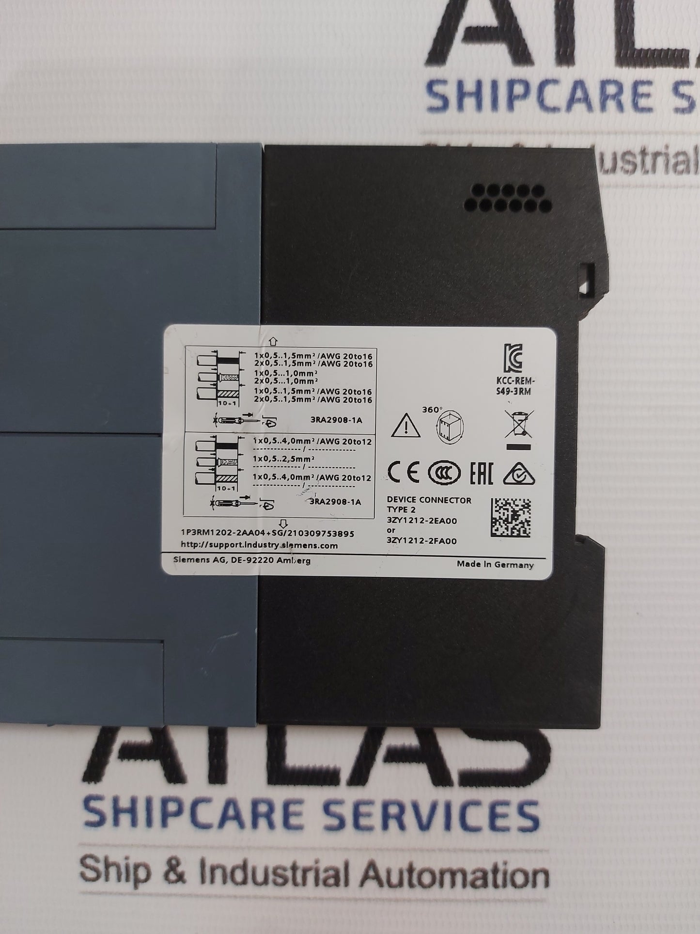 SIEMENS 3RM1202-2AA04 AC SEMI CONDUCTOR MOTOR STARTER