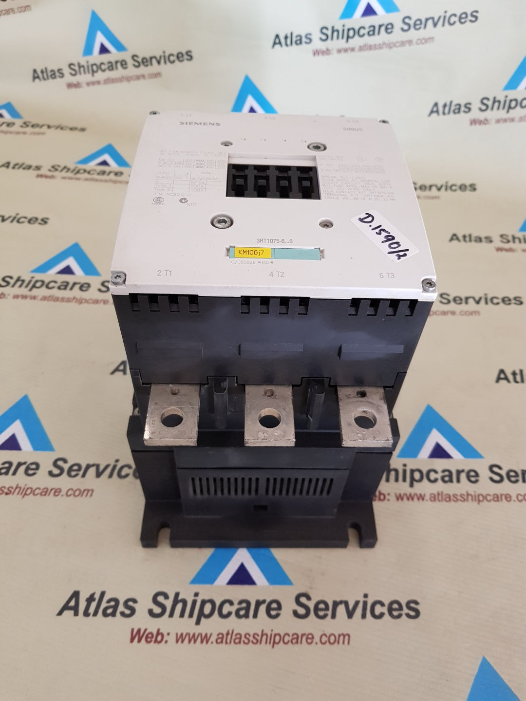 SIEMENS 3RT1075-6AP36 CONTACTOR