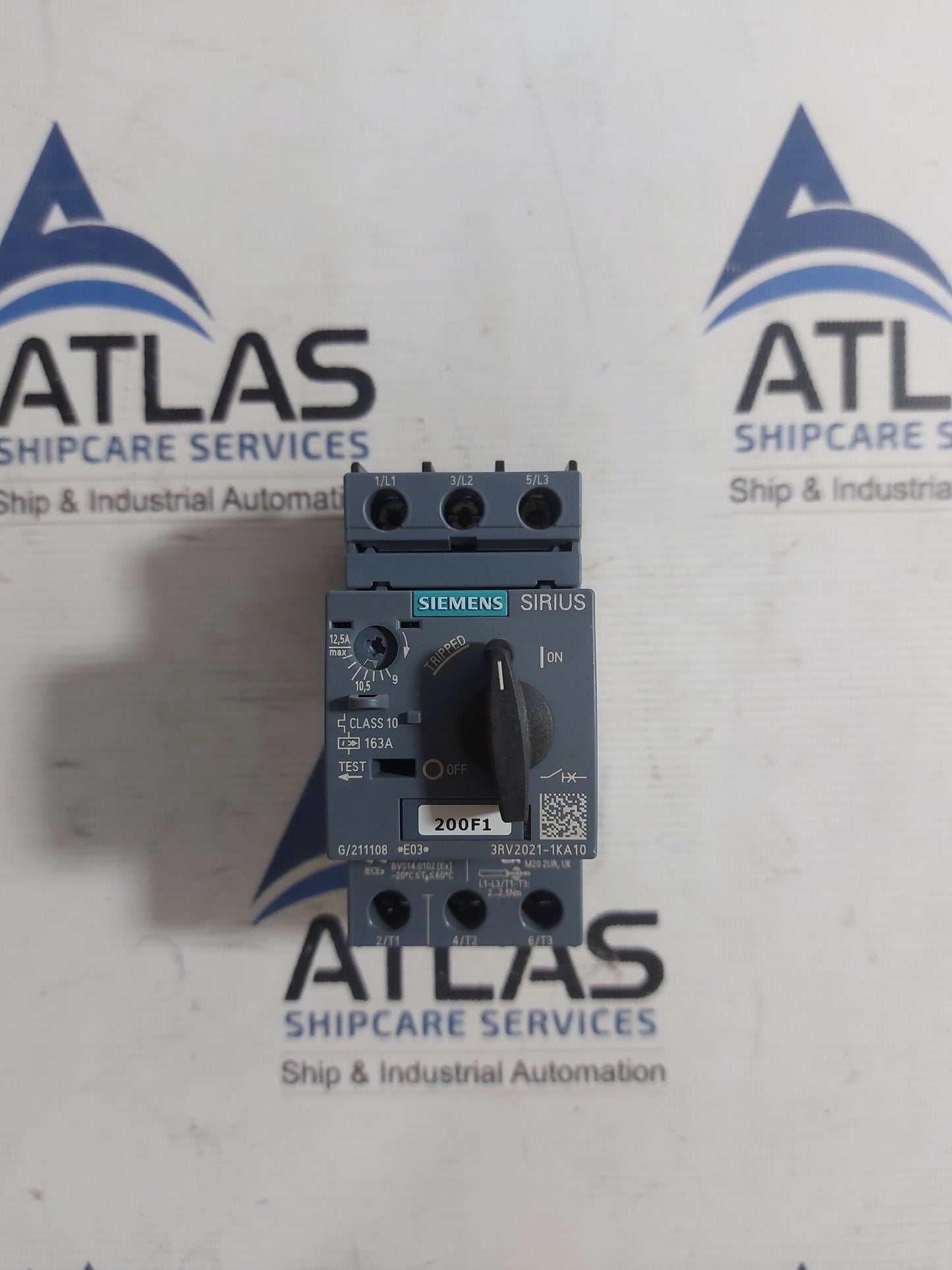 SIEMENS 3RV2021-1KA10 MOTOR PROTECTION CIRCUIT BREAKER