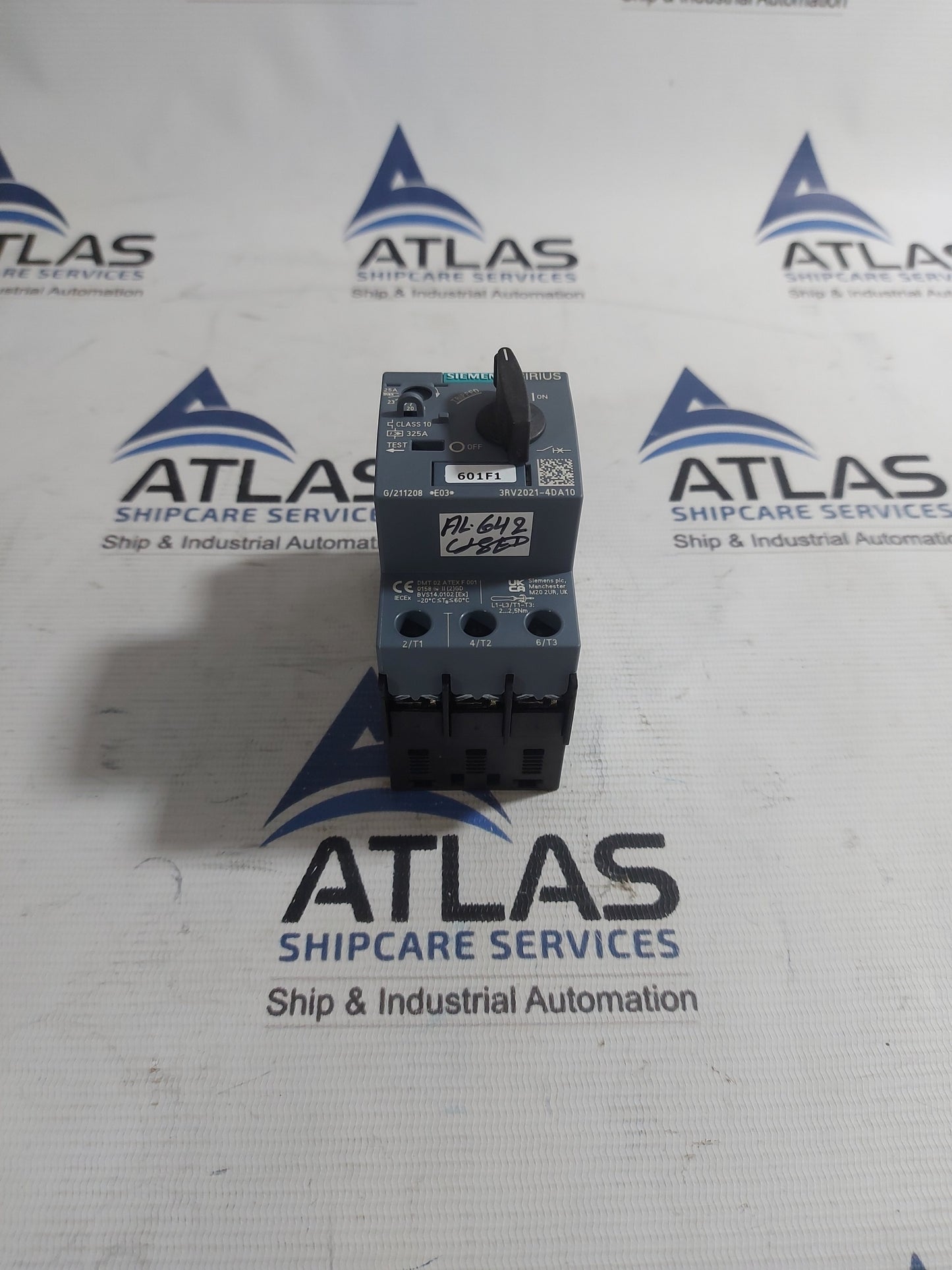 SIEMENS 3RV2021-4DA10 MOTOR PROTECTION CURCUIT BREAKER