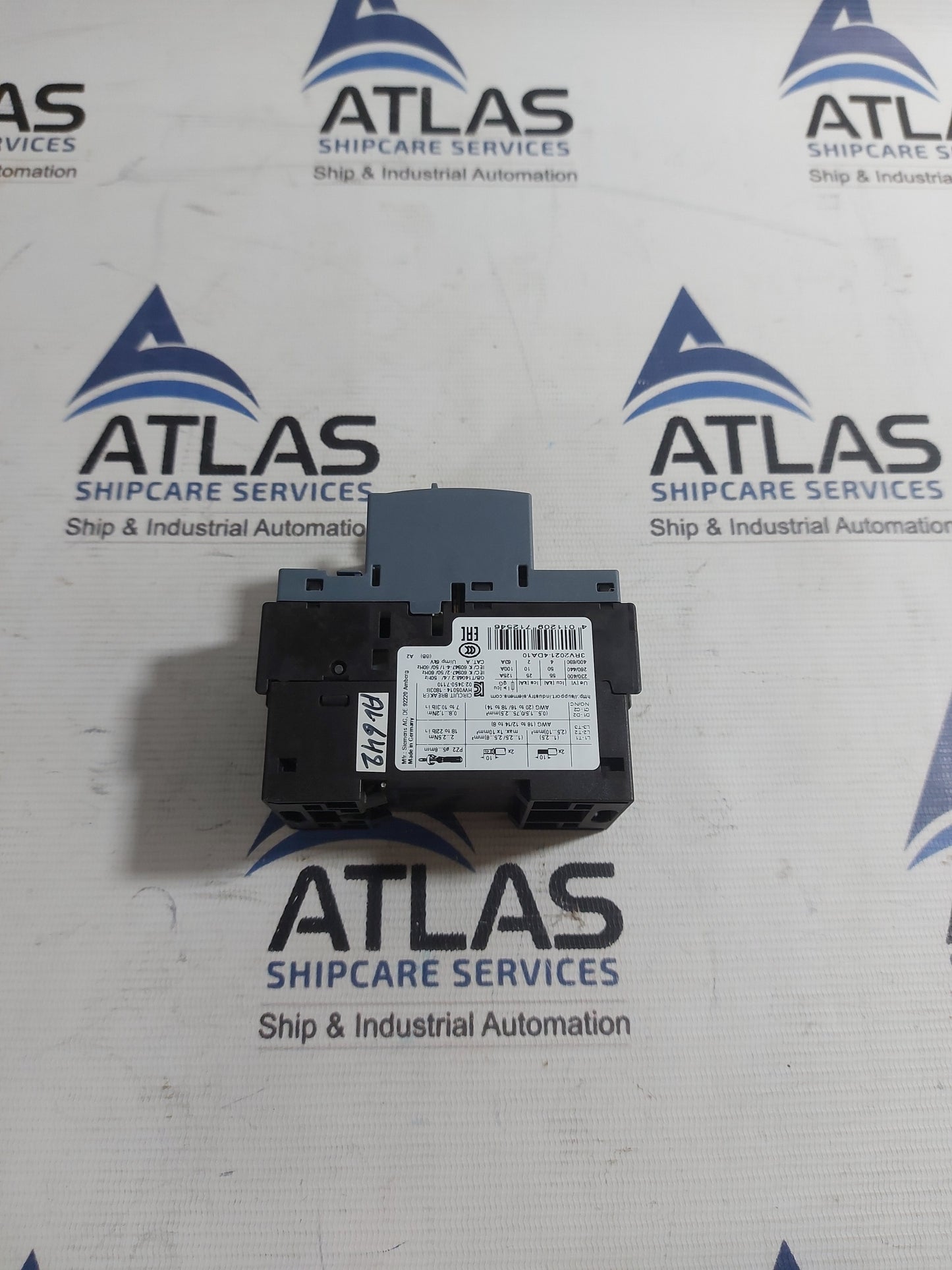 SIEMENS 3RV2021-4DA10 MOTOR PROTECTION CURCUIT BREAKER