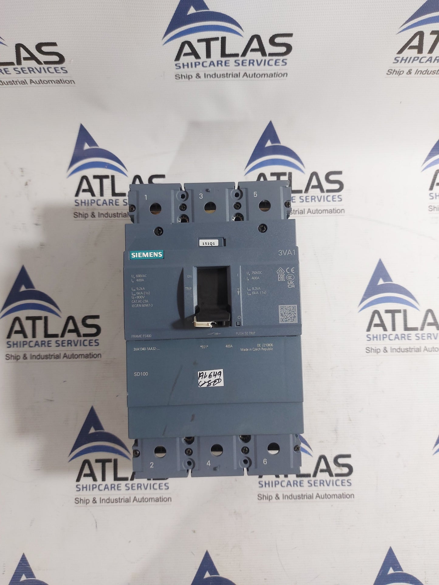 SIEMENS 3VA1340-1AA32-0AA0 LOAD BREAK SWITCH