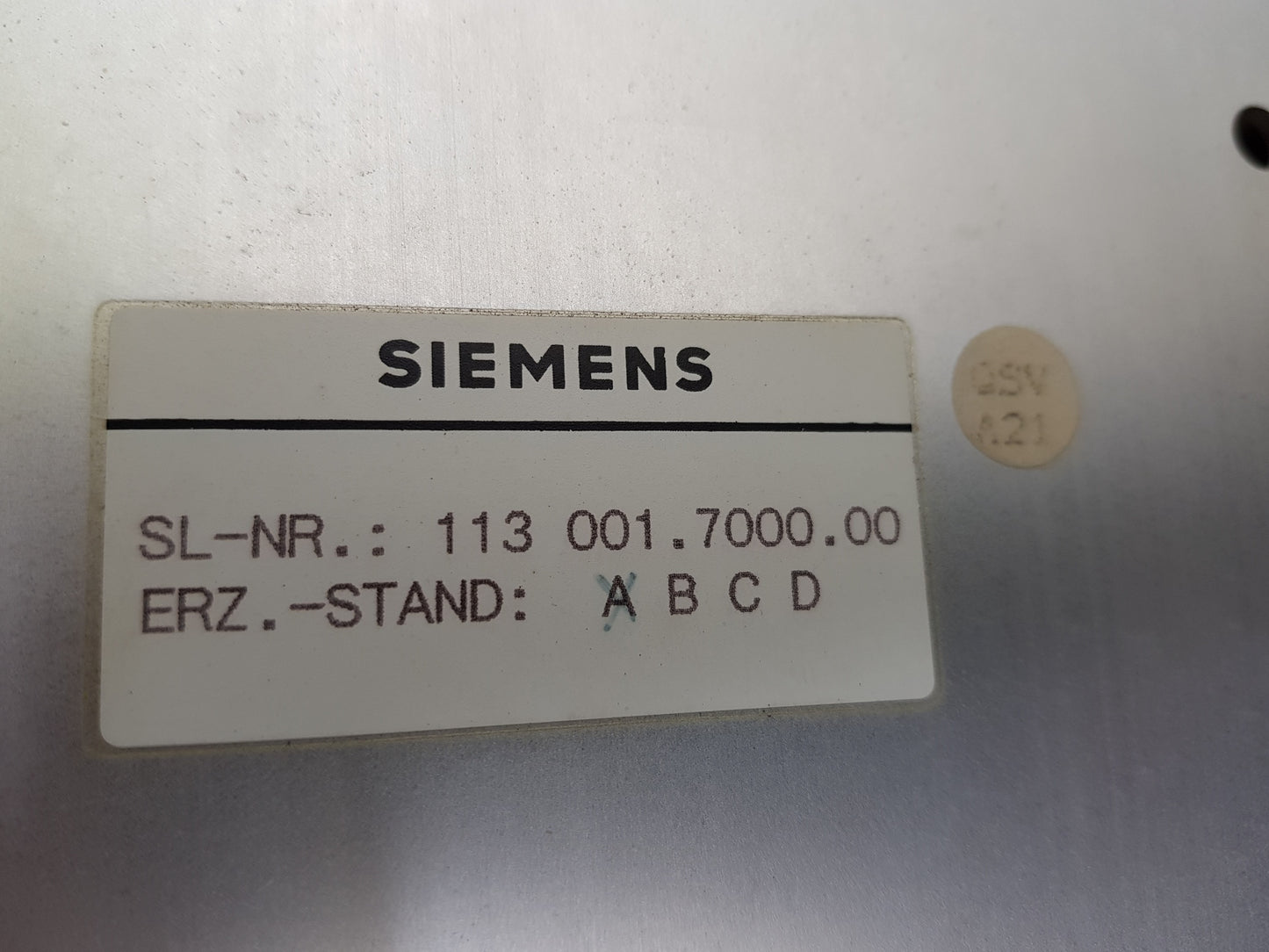 SIEMENS 6DD1681-0CB2  DIGITAL MODULE PLC