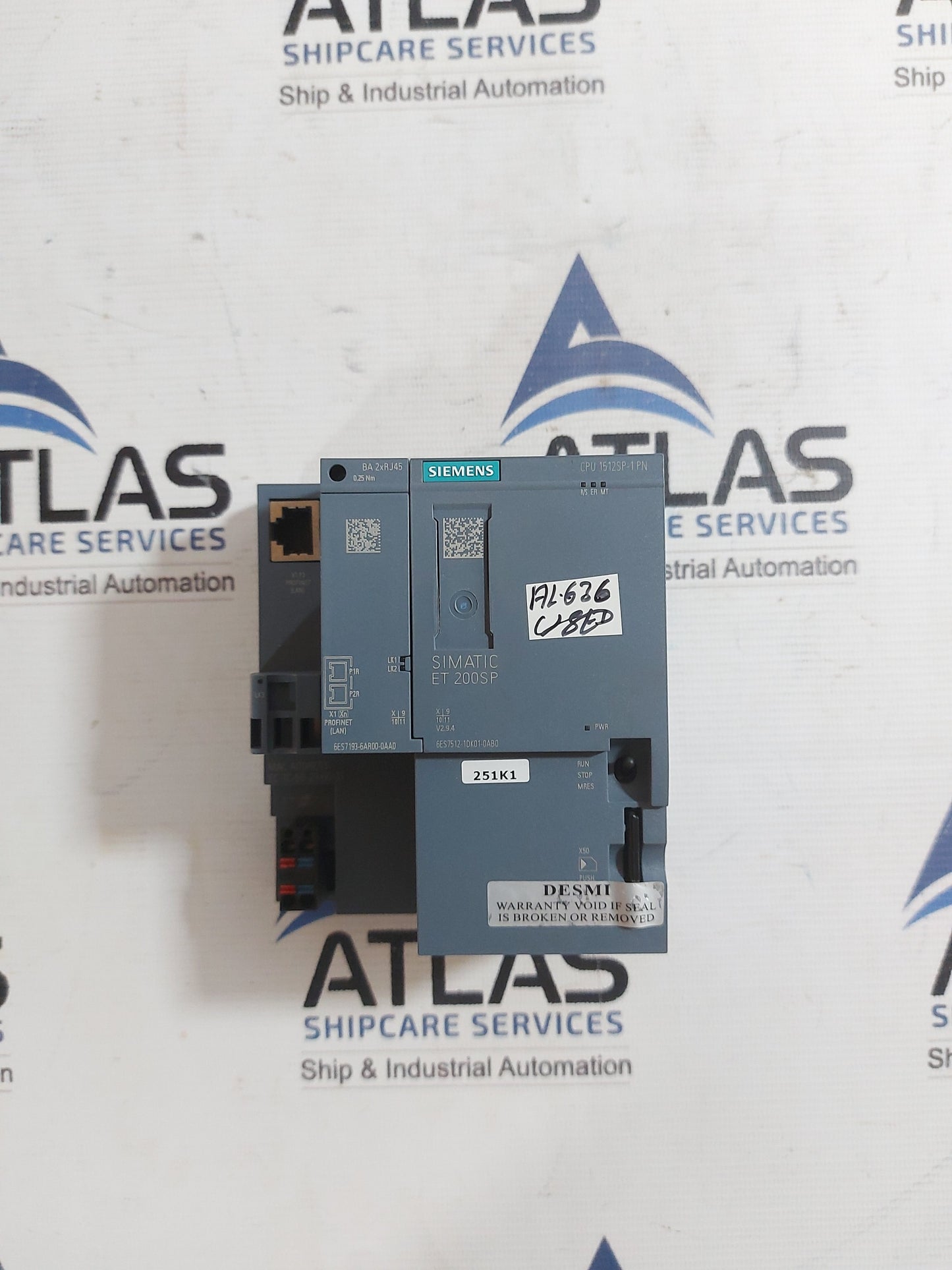 SIEMENS 6ES7 512-1DK01-0AB0 SIMATIC ET 200SP CPU