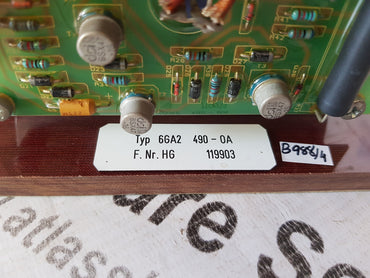 SIEMENS 6GA2 490-0A AUTOMATIC VOLTAGE REGULATOR