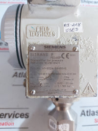 SIEMENS 7MF4033-1EA10-2NC1 SITRANS P PRESSURE TRANSMITTER