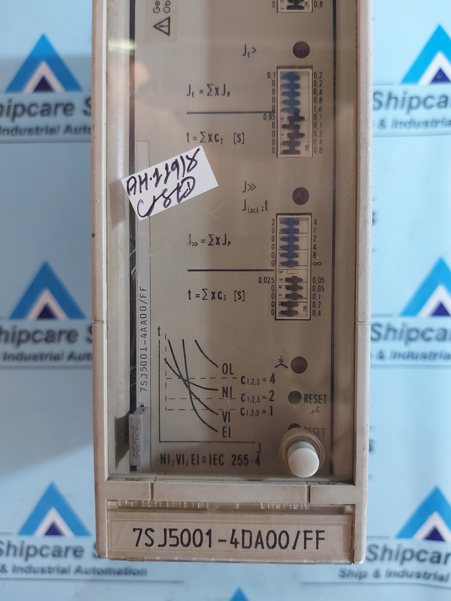 SIEMENS 7SJ5001-4DA00/FF CONTROL MODULE