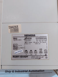 SIEMENS 7SJ5001-4DA00/FF CONTROL MODULE