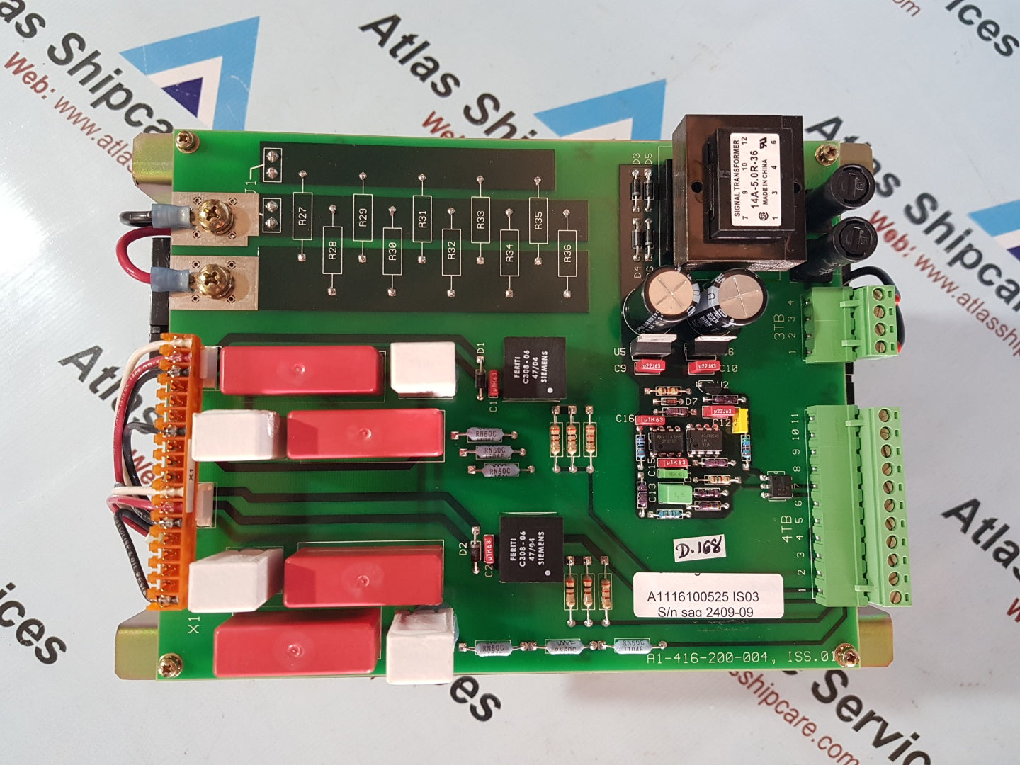 SIEMENS A1-116-180-504 IS.03 BASE DRIVE