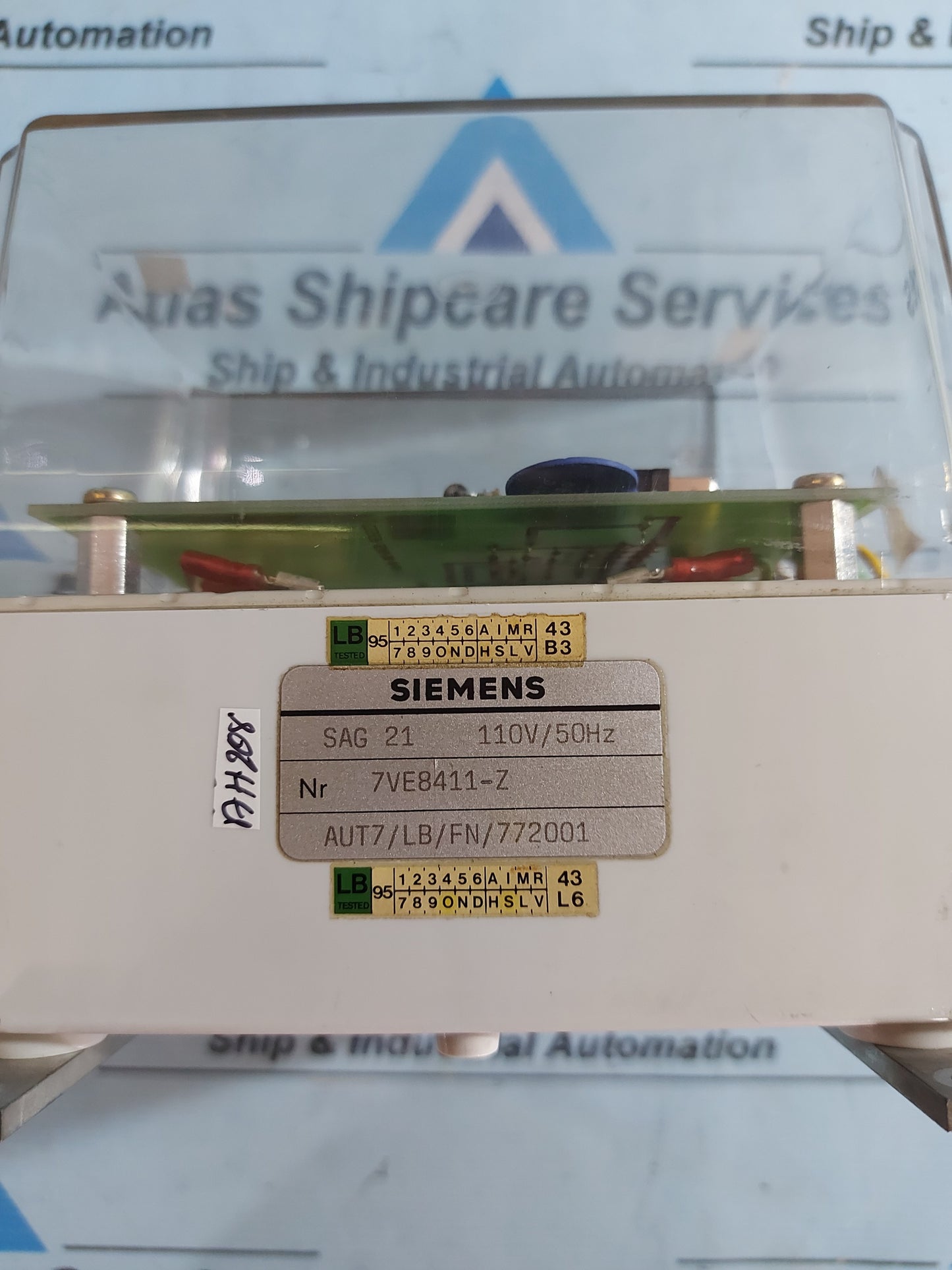 SIEMENS AUTOMATIC SYNCHRONIZING INDICATOR