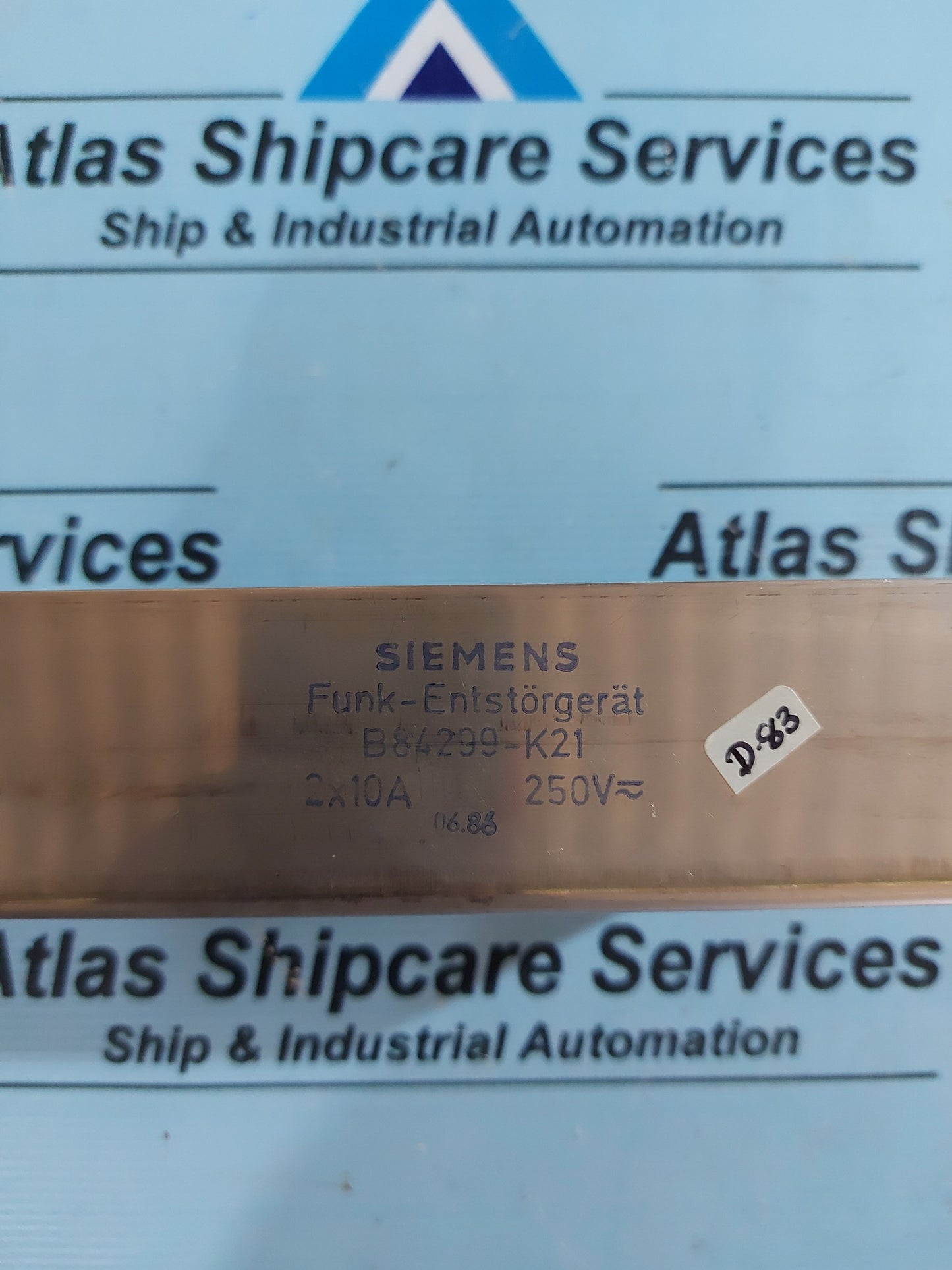 SIEMENS B84299-K 21 WIRELESS INTERFACE SUPPRESSION FILTER