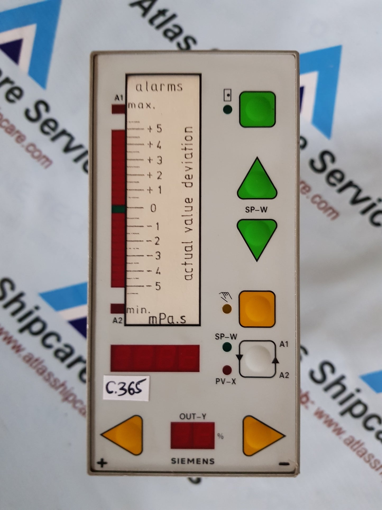 SIEMENS C73451-A3000-C10 POWER SUPPLY CONTROL