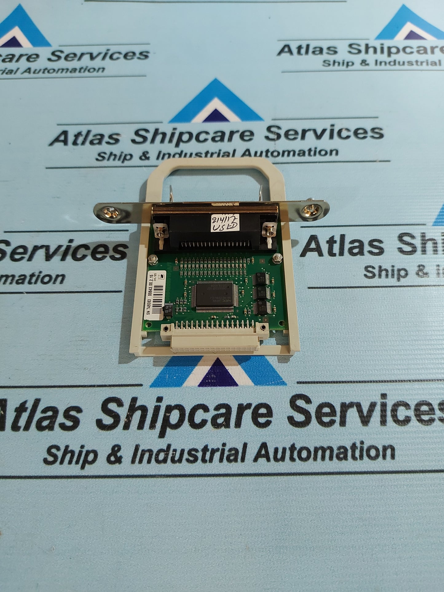 SIEMENS E99006 00643.00.2.15 CENTRONICS INTERFACE MODULE