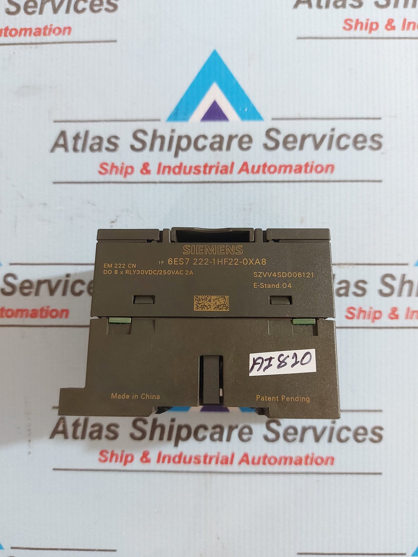 SIEMENS EM 222 CN 6ES7 222-1HF22-0XA8 DIGITAL OUTPUT RELAY