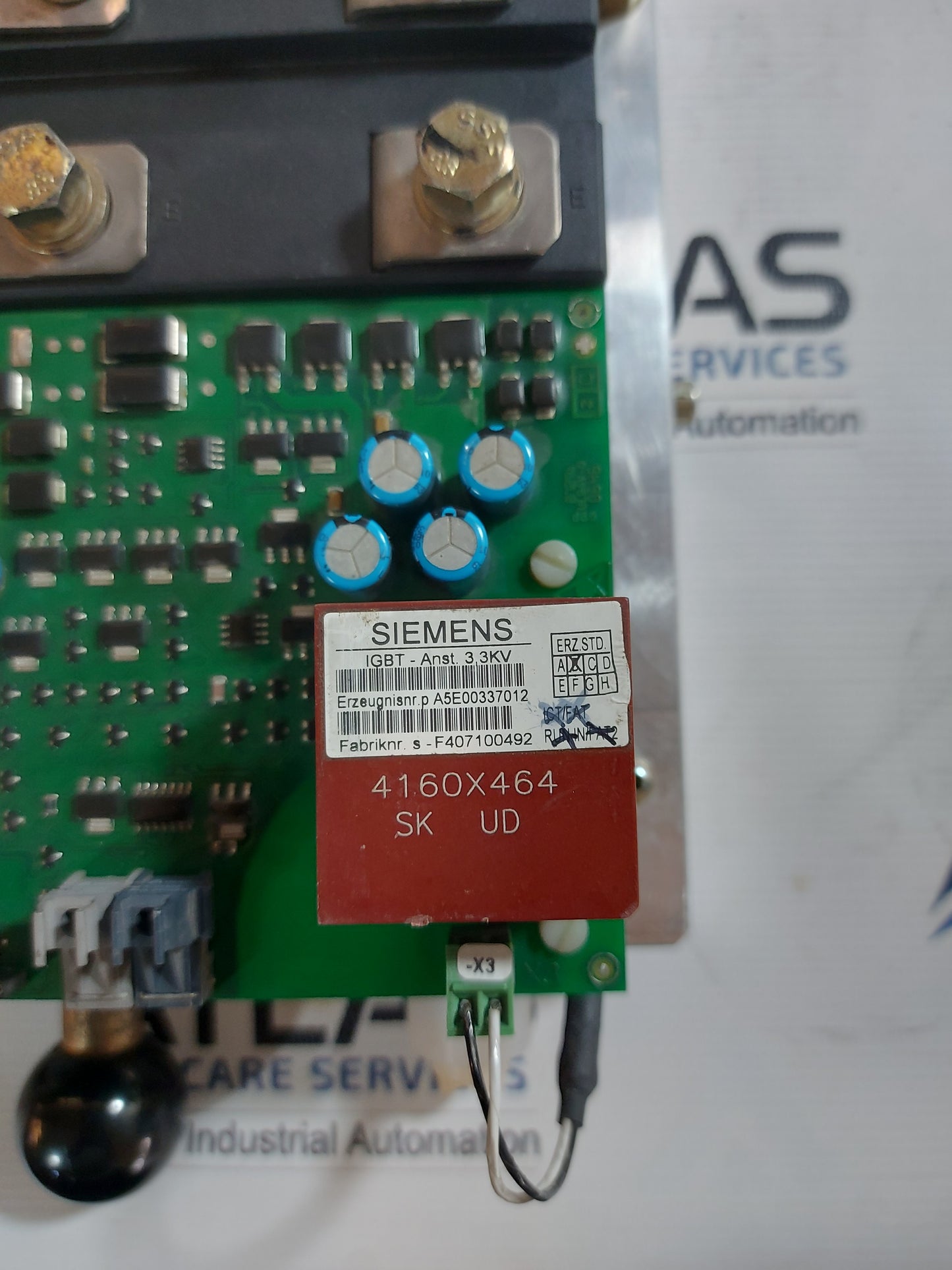 SIEMENS GM150 IGBT-POWERCARD 6SL39125AM360AA0