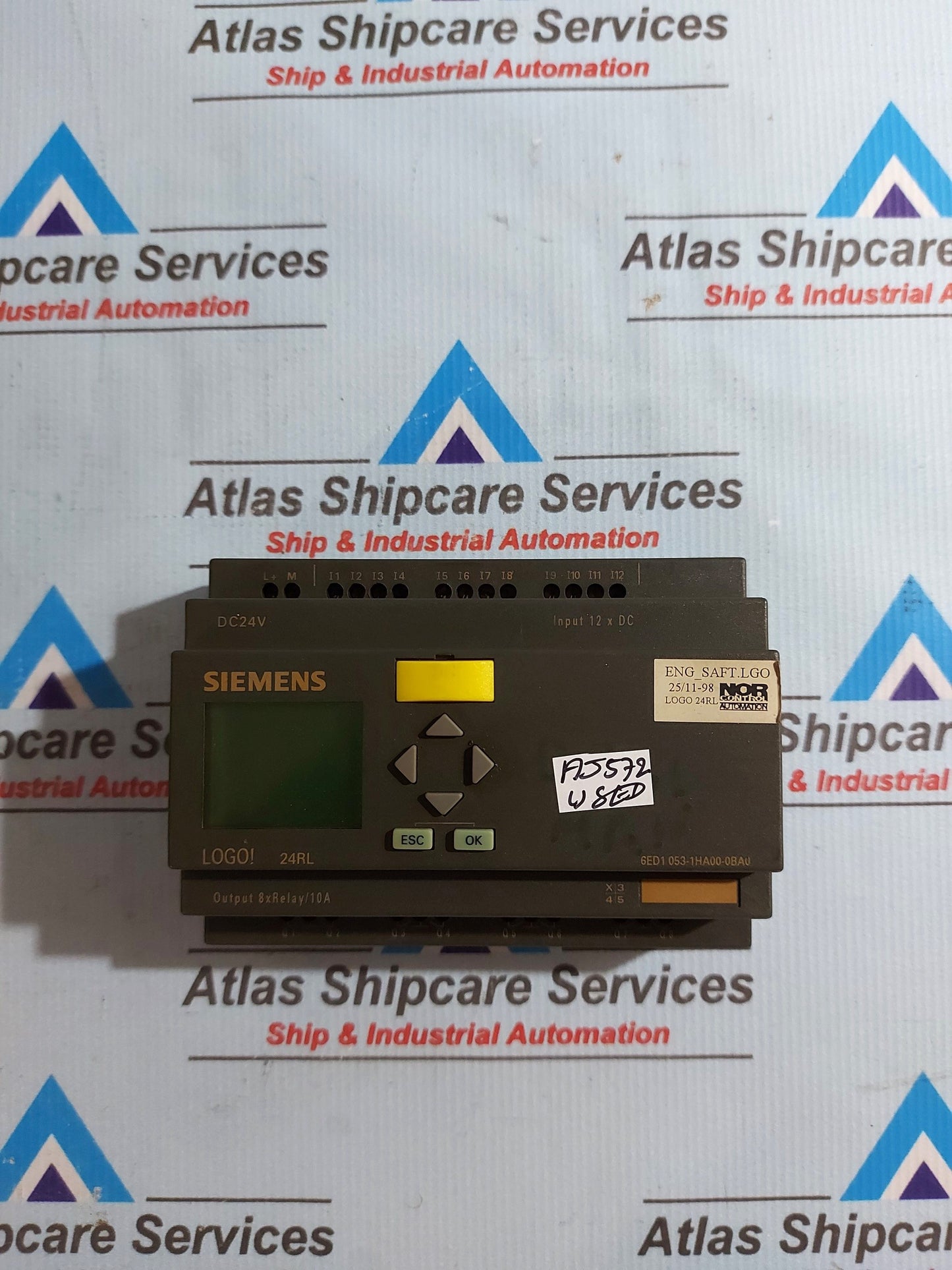 SIEMENS LOGOi 24RL 6ED1 053-1HA00-0BA0 LOGIC MODULE