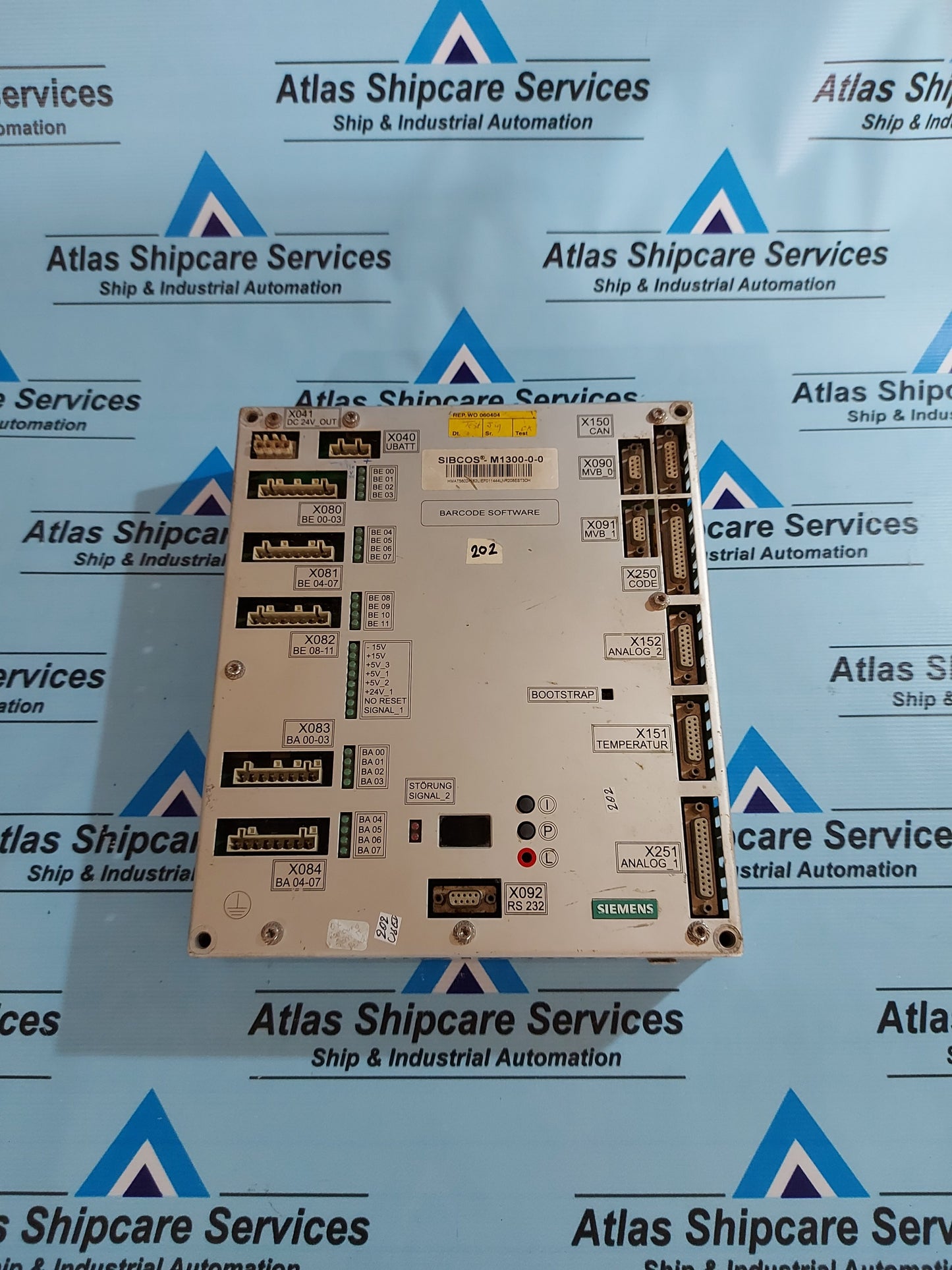 SIEMENS SIBCOS-M1300-0-0 BARCODE SOFTWARE