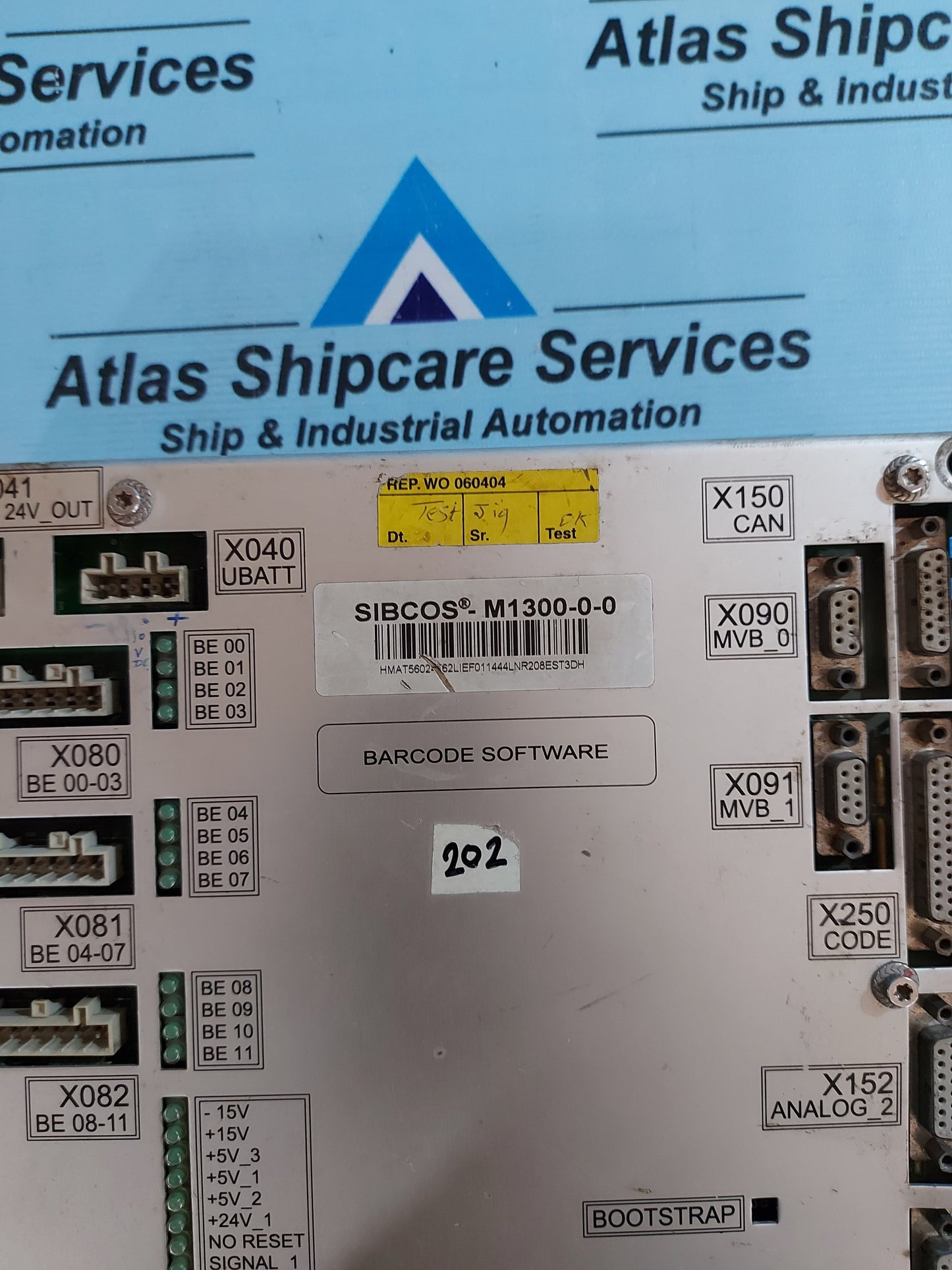 SIEMENS SIBCOS-M1300-0-0 BARCODE SOFTWARE