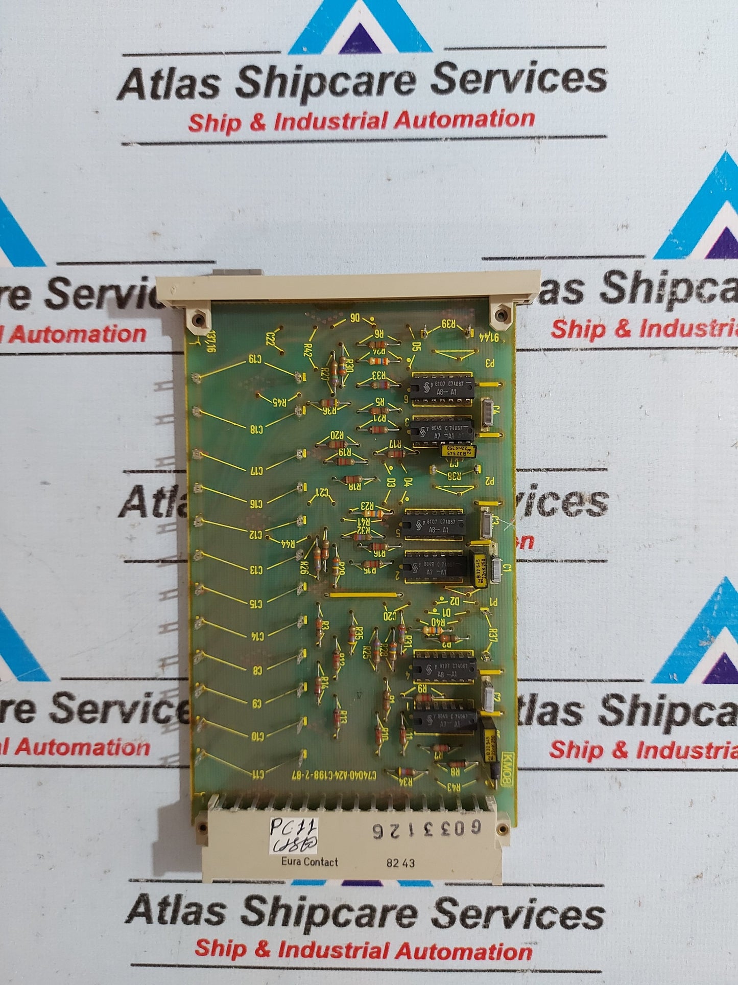 SIEMENS SIMATIC 6EC1 110-0A OUTPUT BOARD