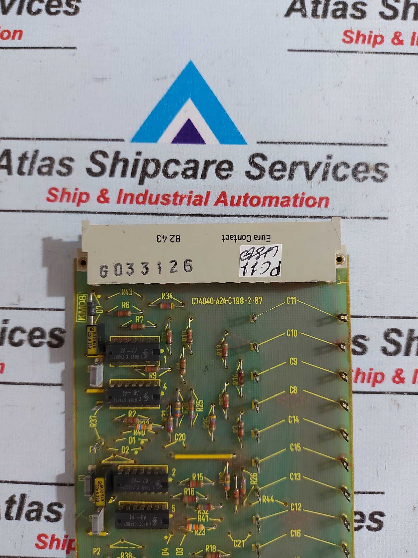 SIEMENS SIMATIC 6EC1 110-0A OUTPUT BOARD