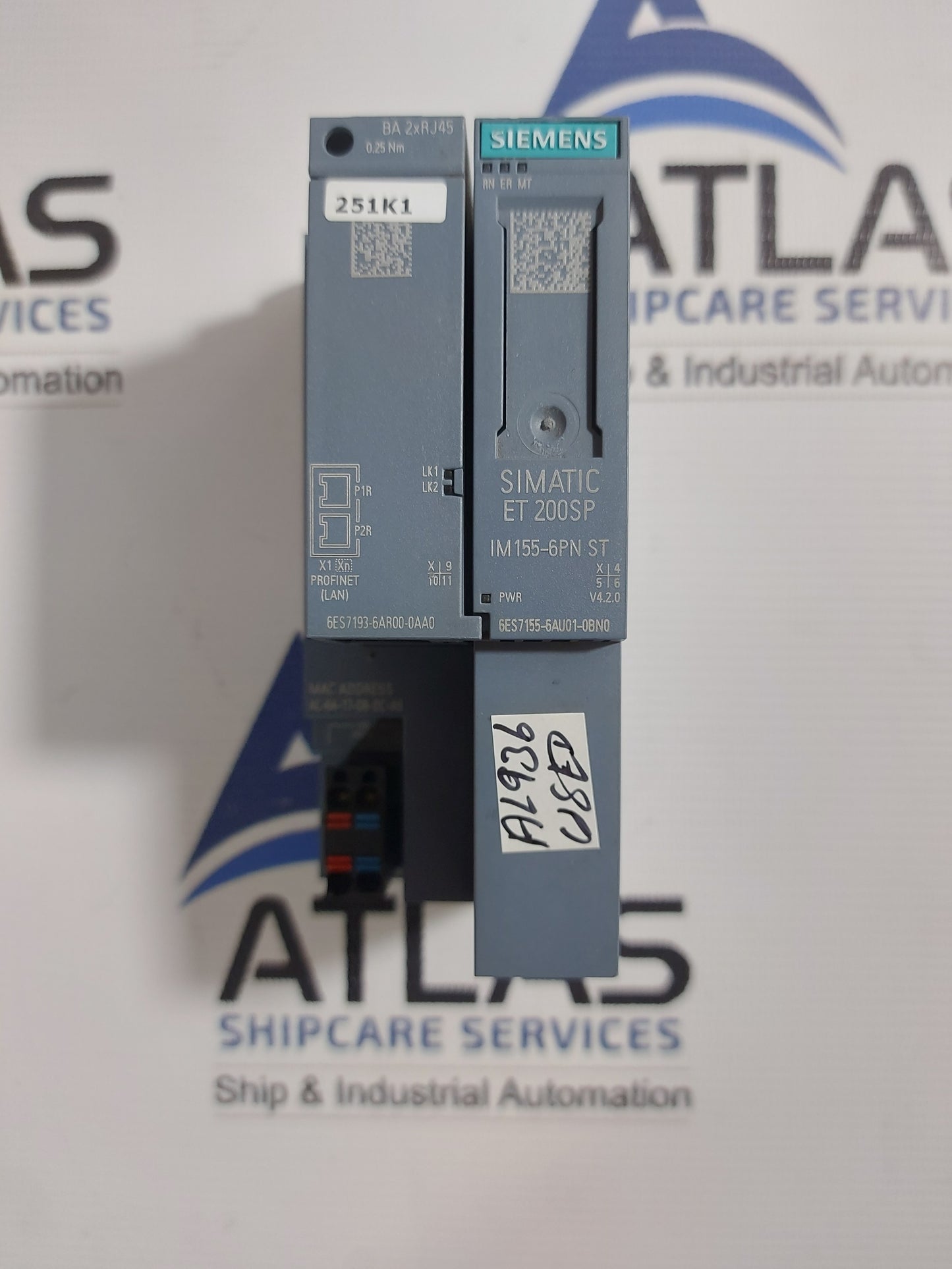 SIEMENS SIMATIC ET 200SP INTERFACE MODULE 1P 6ES7 155-6AU01-0BN0