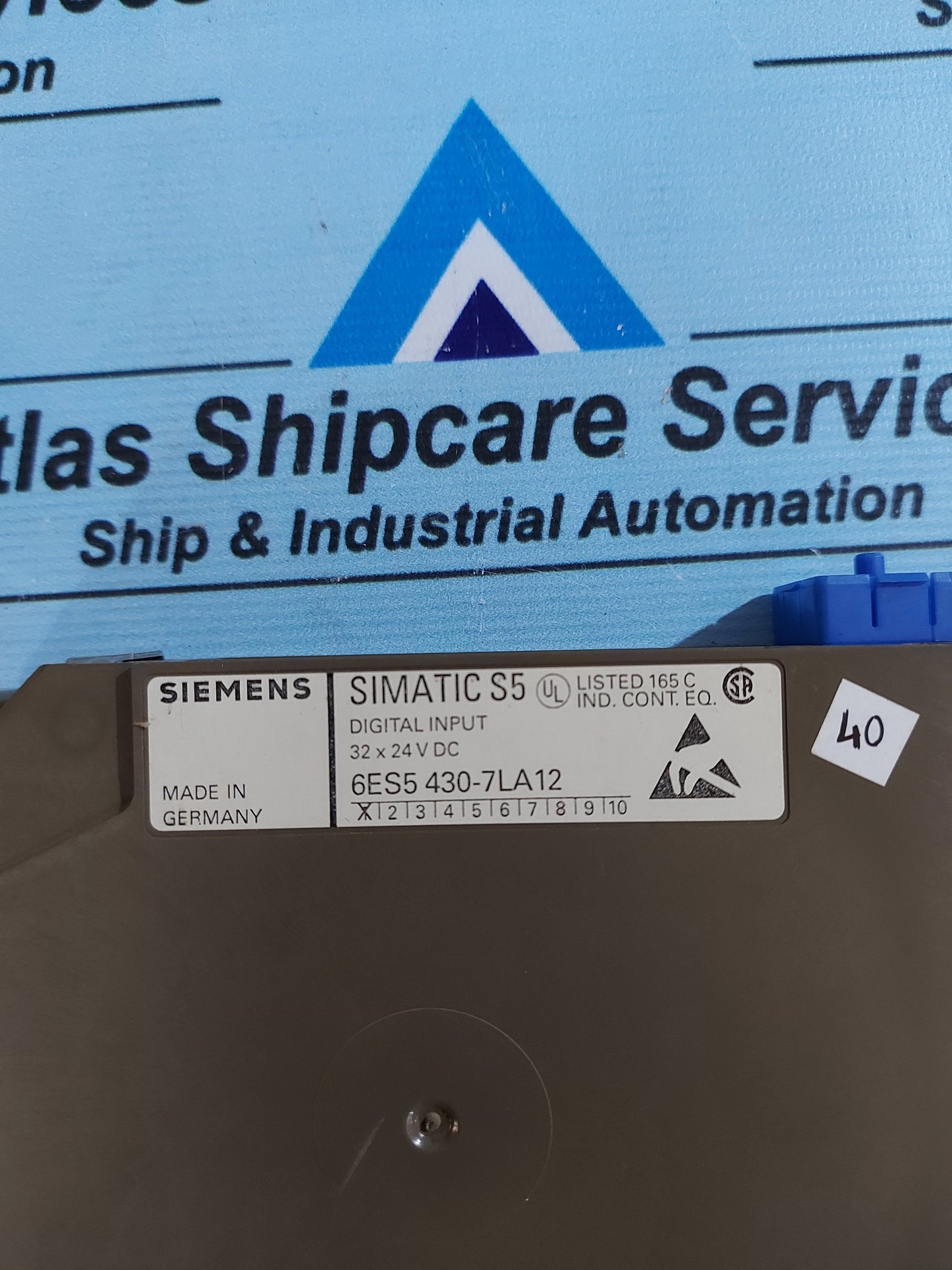 SIEMENS SIMATIC S5 6ES5 430-7LA12 DIGITAL INPUT MODULE