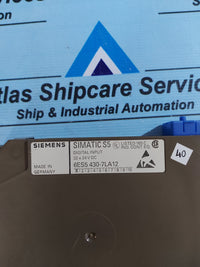 SIEMENS SIMATIC S5 6ES5 430-7LA12 DIGITAL INPUT MODULE