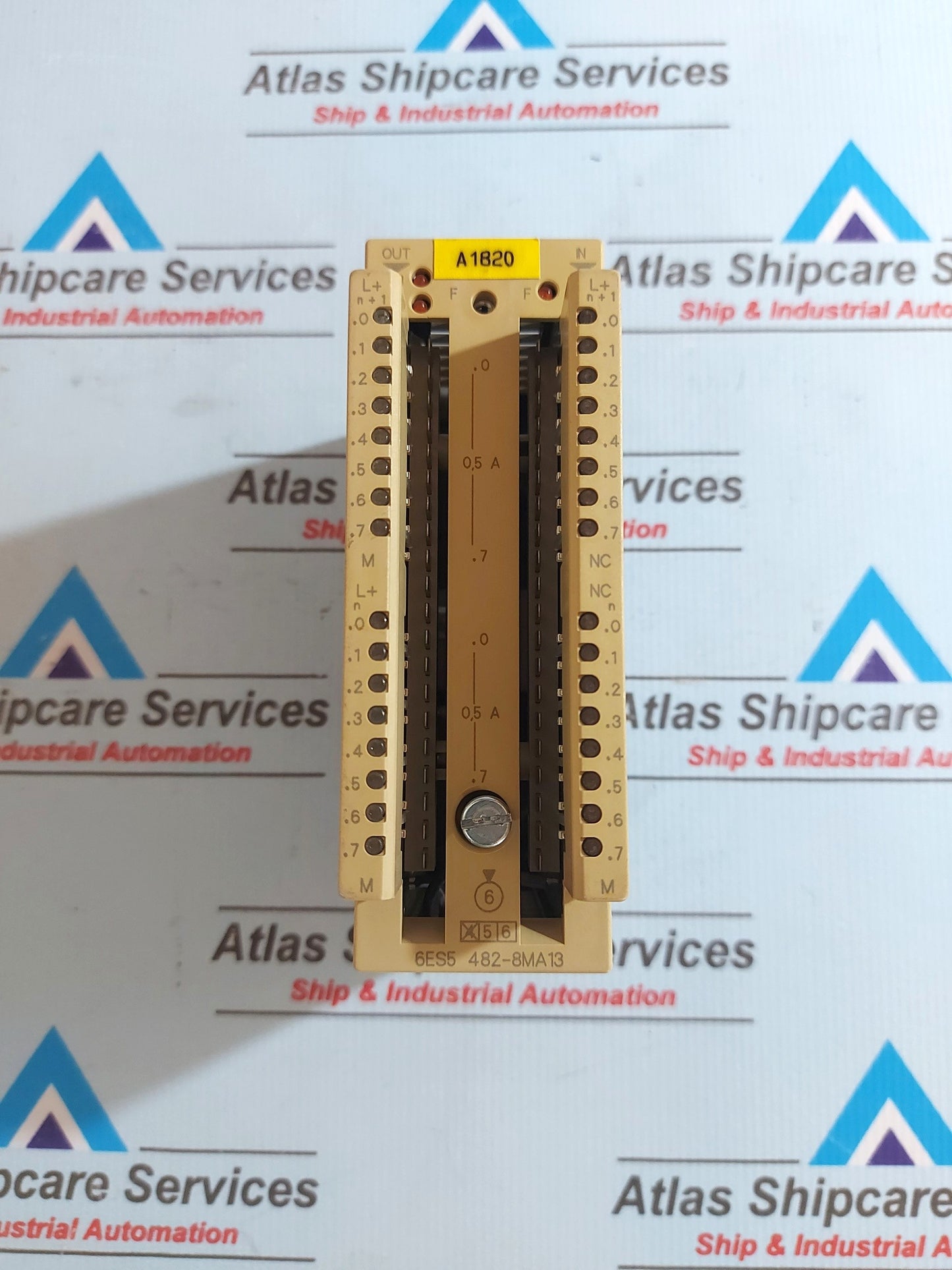 SIEMENS SIMATIC S5 6ES5 482-8MA13 RELAY INPUT MODULE