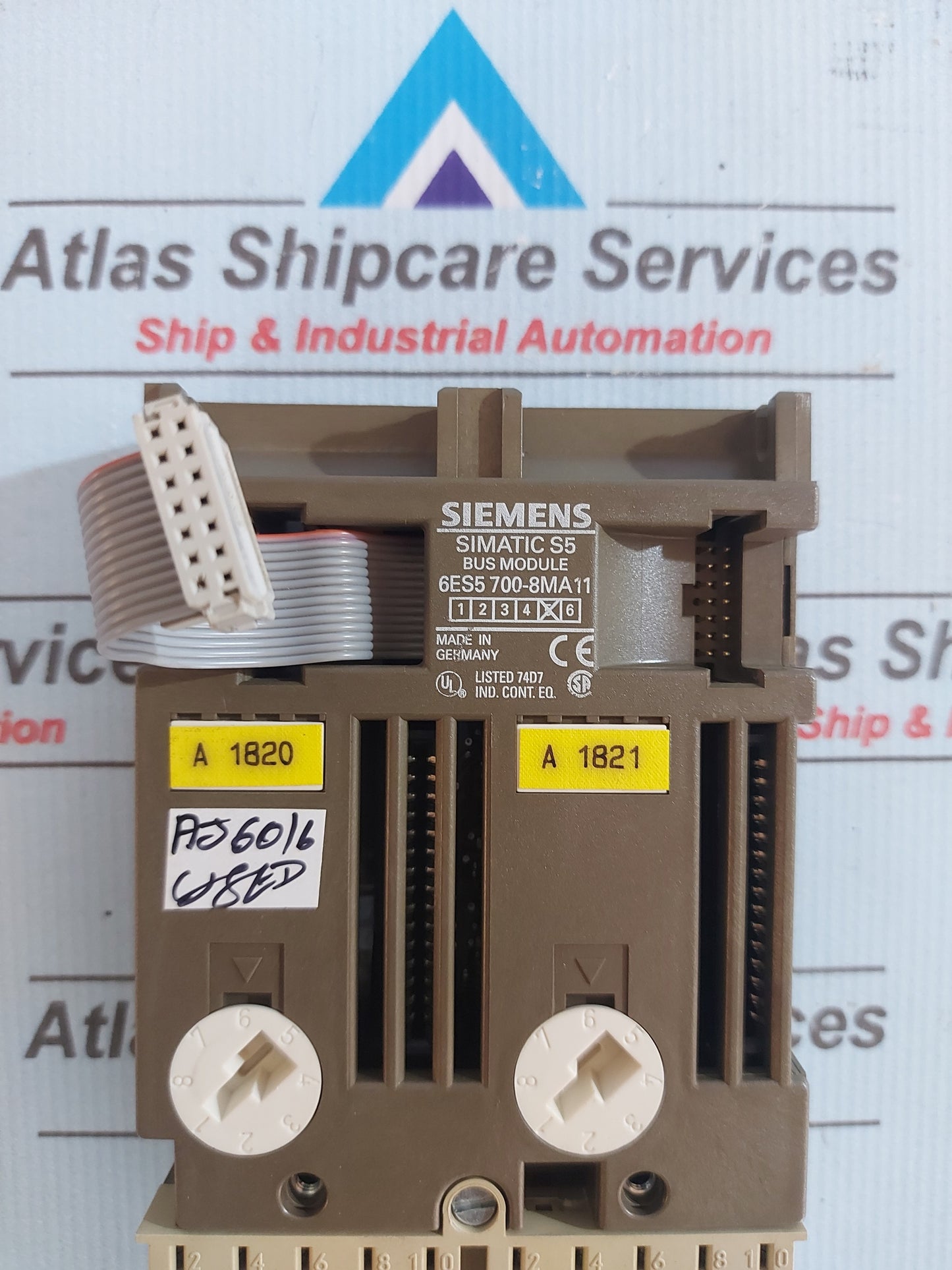 SIEMENS SIMATIC S5 6ES5 700-8MA11 BUS MODULE