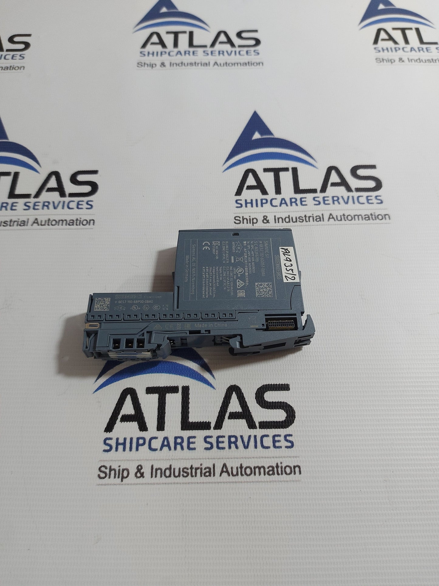 SIEMENS SIMATIC S7 1P 6ES7 132-6GD51-0BA0 DIGITAL INPUT MODULE 1P 6ES7 193-6BP00-0BA0