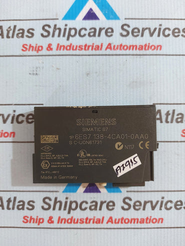 SIEMENS SIMATIC S7 6ES7 138-4CA01-0AA0 PM-E POWER MODULE