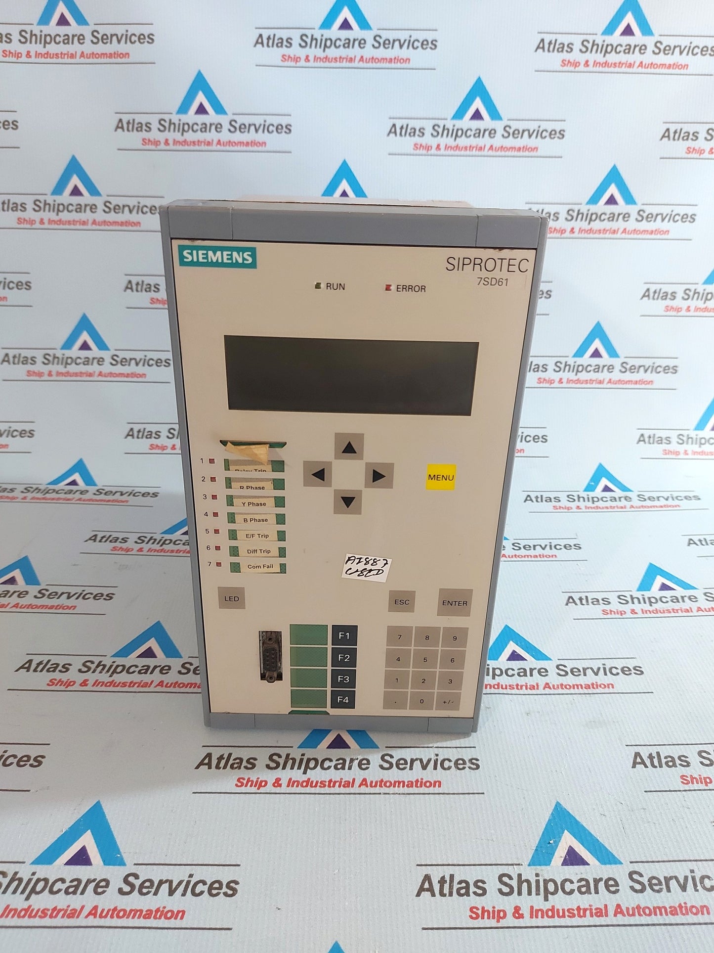 SIEMENS SIPROTEC 7SD6105-5BB29-0BA0/DD LINE DIFFERENTIAL PROTECTION RELAY