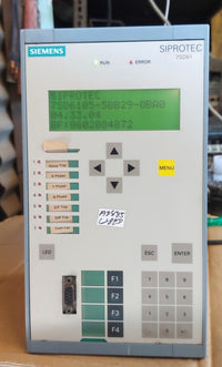 SIEMENS SIPROTEC 7SD6105-5BB29-0BA0/DD LINE DIFFERENTIAL PROTECTION RELAY