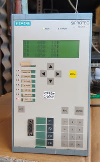 SIEMENS SIPROTEC 7SD6105-5BB29-0BA0/DD LINE DIFFERENTIAL PROTECTION RELAY