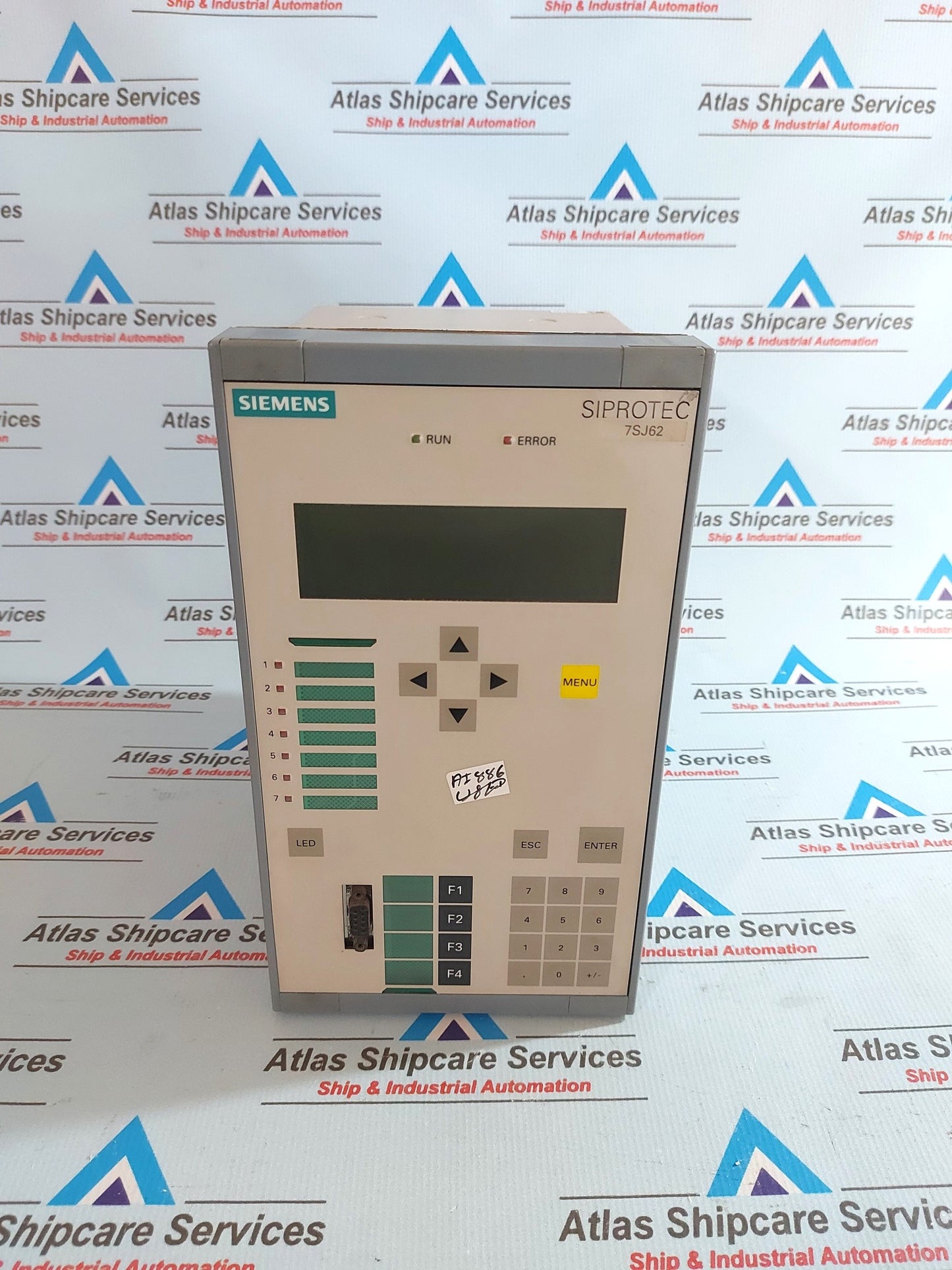 SIEMENS SIPROTEC 7SJ6225-5EB92-1FG0/EE OVERCURRENT PROTECTION AND CONTROL RELAY