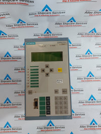 SIEMENS SIPROTEC 7VE61 PARALLELING DEVICE 7VE6110-5EB92-0DA0/DD