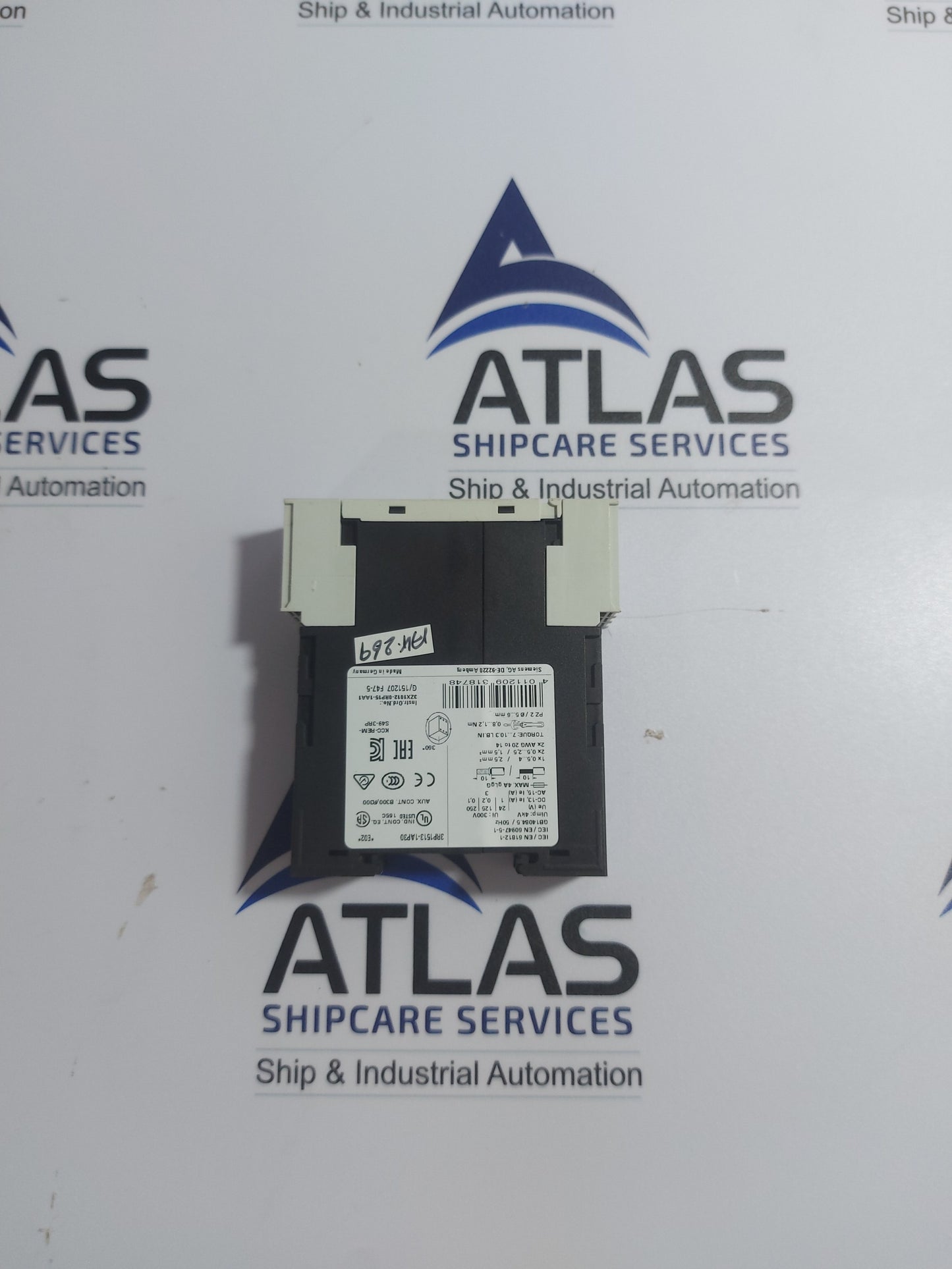 SIEMENS SIRIUS 3RP1513-1AP30 TIME RELAY
