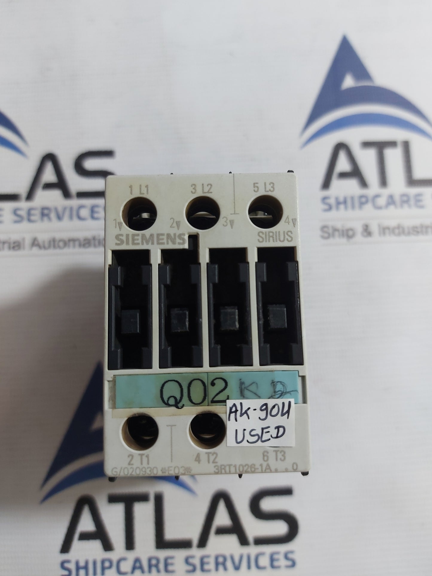 SIEMENS SIRIUS 3RT1026-1A..0 CONTACTOR 40A 690V