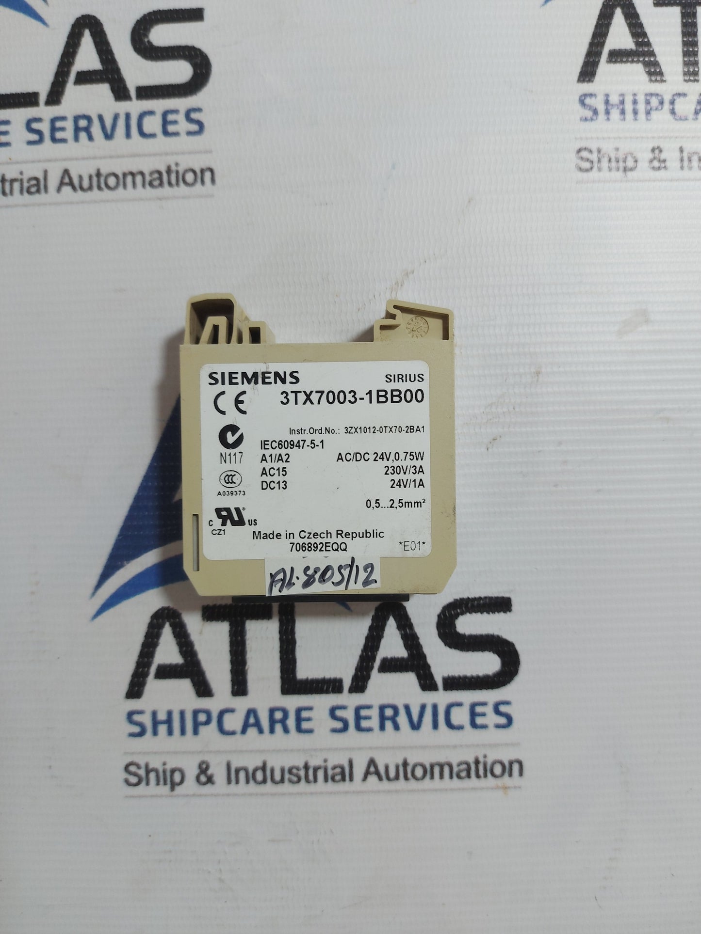 SIEMENS SIRIUS 3TX7003-1BB00 COUPLING RELAY